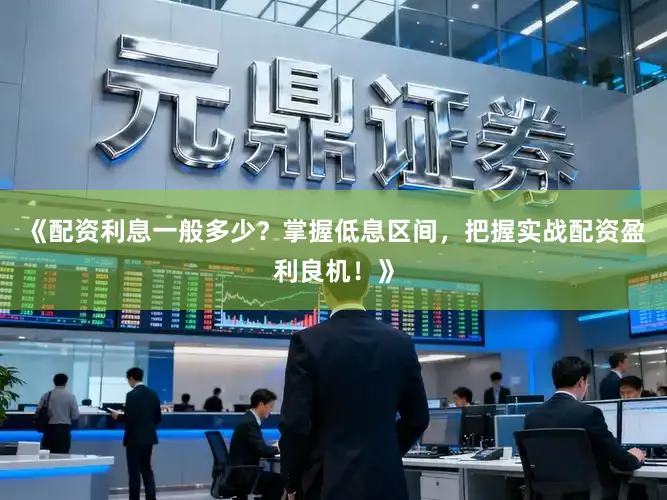 《配资利息一般多少？掌握低息区间，把握实战配资盈利良机！》