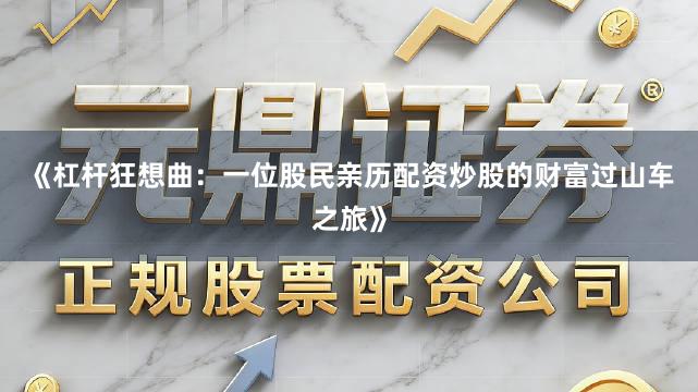 《杠杆狂想曲：一位股民亲历配资炒股的财富过山车之旅》