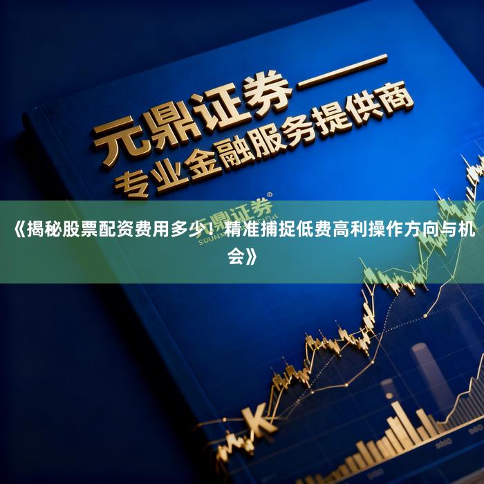 《揭秘股票配资费用多少！精准捕捉低费高利操作方向与机会》
